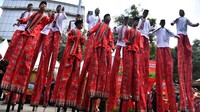 Iqbal mengatakan perlu menata kawasan tersebut untuk membuat kawasan Glodok menjadi indah sehingga dapat menarik wisatawan untuk berkunjung. ANTARA FOTO/SIGID KURNIAWAN