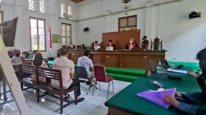 Sidang suap Nurdin Abdullah. (Hermawan/detikcom)