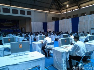 Peserta Tes CPNS dan PPPK Nonguru di Ponorogo Gratis Swab Antigen