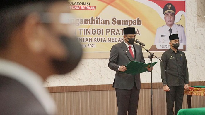 Wali Kota Medan Bobby Nasution.