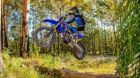 Aset utama pada Yamaha WR250F terbaru ini adalah aplikasi Power Tuner yang memungkinkan penyetelan engine nirkabel menggunakan smartphone. Foto: Dok. Yamaha