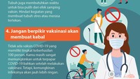 Melakukan aktivitas fisik yang berat berisiko membuat tubuh kelelahan, cenderung lebih rentan mengalami keluhan terkait KIPI.
