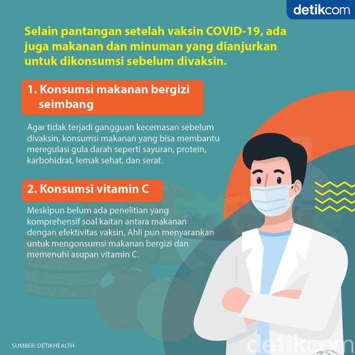 anjuran dan pantangan setelah vaksin covid-19