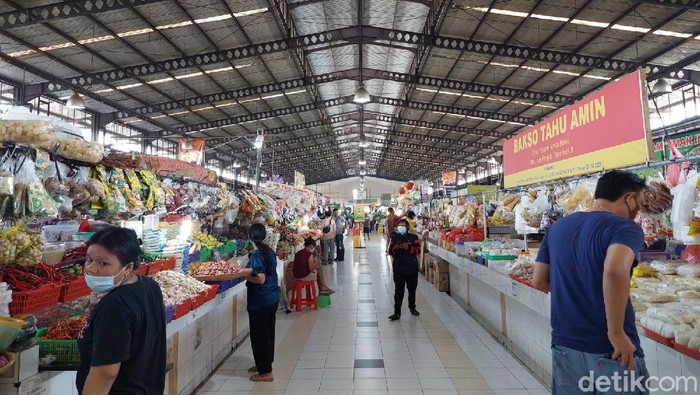 Aplikasi Pedulilindungi Diuji Coba di Pasar Tradisional
