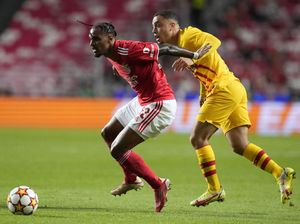 Barcelona Tertinggal 0-1 dari Benfica di Babak I