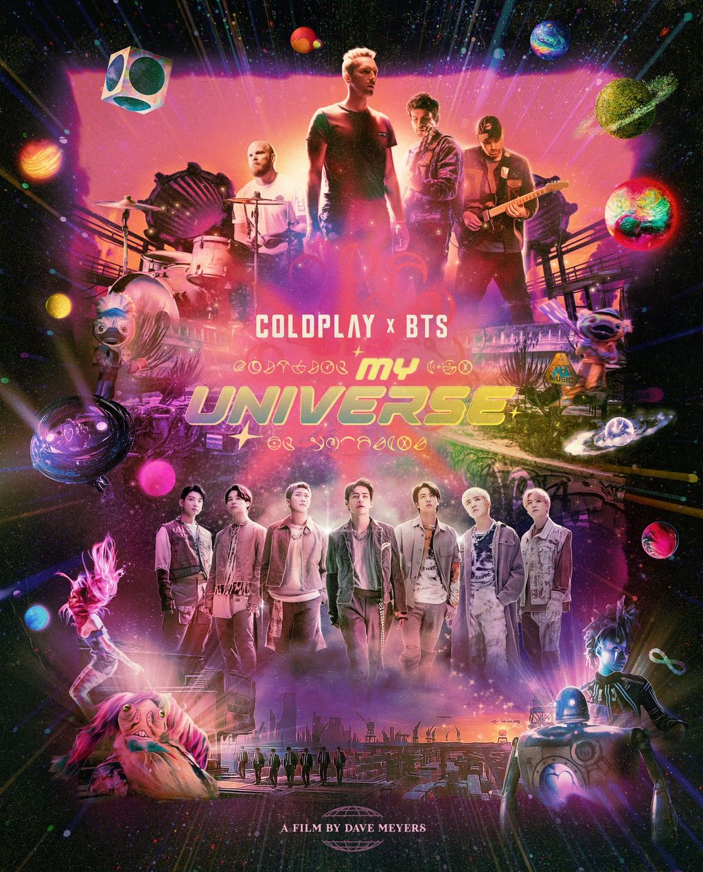 BTS dan Coldplay
