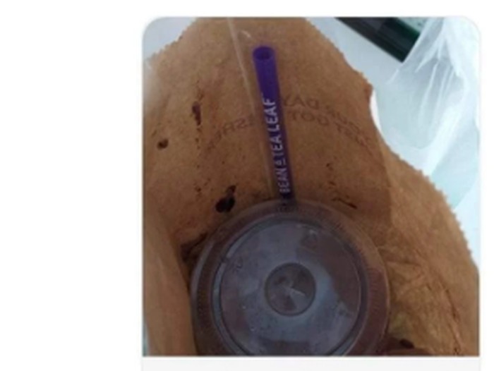 Driver ojol dapat kopi gratis