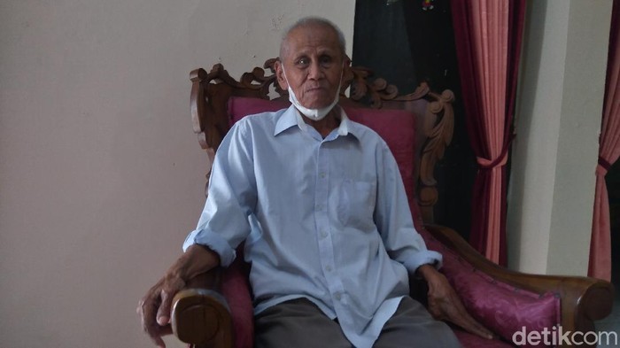 Eks Cakrabirawa, Ishak Bahar, salah satu saksi mata peristiwa 30 September 1965, Selasa (29/9/2021).