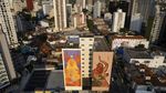 Gedung-gedung di Brasil Dipenuhi Mural Raksasa, Ada Apa?