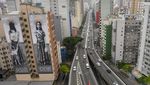 Gedung-gedung di Brasil Dipenuhi Mural Raksasa, Ada Apa?