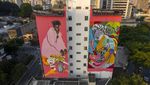 Gedung-gedung di Brasil Dipenuhi Mural Raksasa, Ada Apa?