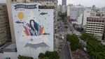 Gedung-gedung di Brasil Dipenuhi Mural Raksasa, Ada Apa?