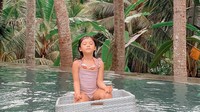 Gempi tampak begitu menikmati momen liburannya. Foto: Instagram Gisella Anastasia