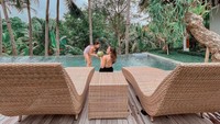 Gisel turut mengajak anak semata wayangnya, Gempi. Foto: Instagram Gisella Anastasia