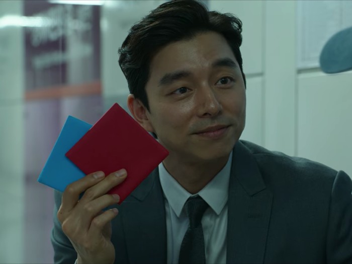 Gong Yoo dalam drama Korea Squid Game. Foto: dok. Netflix