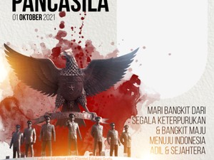 55 Twibbon Hari Kesaktian Pancasila 2025 Keren & Gratis, Yuk Hiasi Medsos Mu!