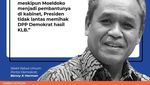 Heboh Jokowi Tolak Sahkan KLB PD