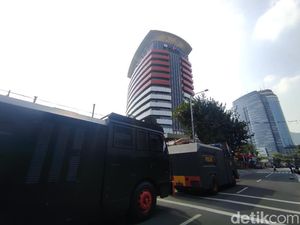 Novel Baswedan dkk Dipecat, Gedung KPK Dijaga Ketat