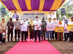 Airlangga Lepas Pengiriman 23.000 Ton Jagung Antar Pulau di Gorontalo