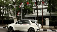 Pemandangan tersebut terlihat di Balai Kota Bandung hingga Gedung Merdeka dan Konferensi Asia Afrika. Wisma Putra/Detikcom