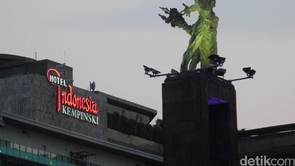 Tahun 1993 Hotel Indonesia ditetapkan sebagai Cagar Budaya oleh Pemda DKI Jakarta. Ari Saputra/detikcom.