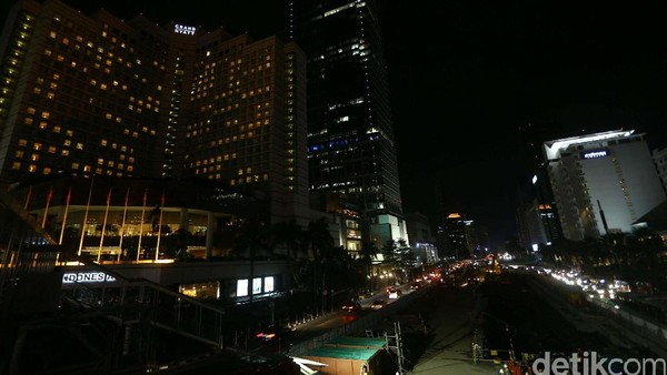 Hotel Indonesia dibangun di pusat Jakarta menempati lahan seluas 25.082 meter persegi. Agung Pambudhy/detikcom.