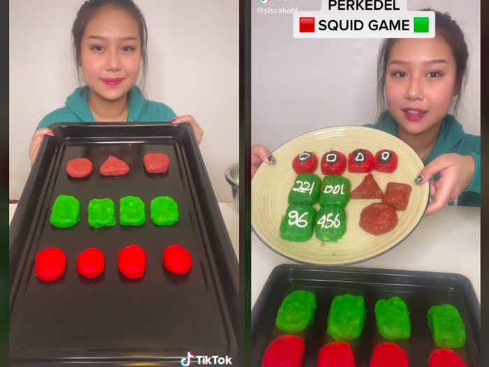 Sisca Kohl bikin perkedel squid game Sisca Kohl Bikin Perkedel yang Terinspirasi dari Squid Game