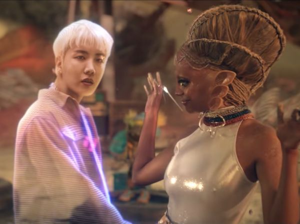 Eko dan Angel Moon, Sosok Alien di MV My Universe BTS-Coldplay