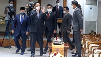Pendiri HIPMI Abdul Latief juga hadir dalam pelantikan pengurus HIPMI Jaya masa bakti 2021-2024.