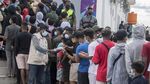Antusiasme Warga Nonton Futsal PON Papua