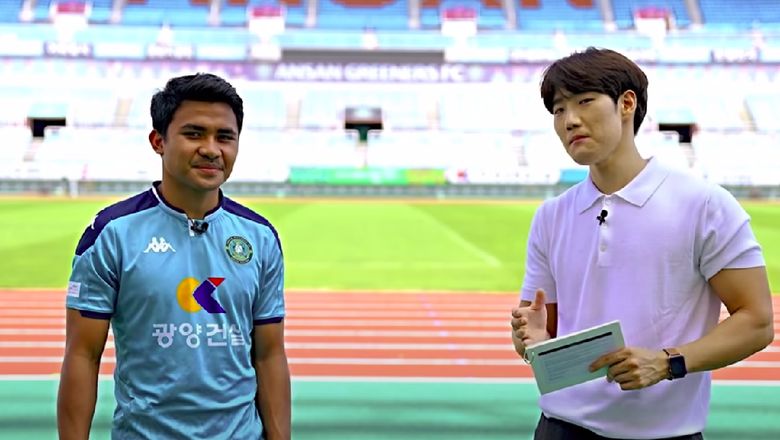 Asnawi Mangkualam perkenalkan wisata Korea Asnawi Mangkualam perkenalkan wisata Korea