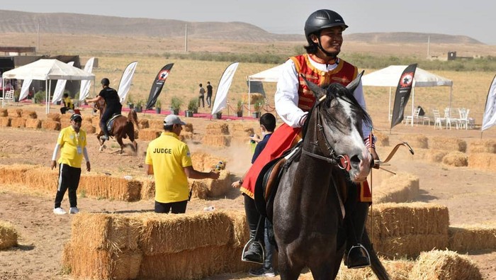 Atlet Panahan Berkuda Harumkan Indonesia di Kancah Dunia Atlet Panahan Berkuda Indonesia, Muhammad Yahya Ayyas berlaga pada Kategori Qabaq atau Turkish Style The 2nd Silk Road Cup & 16th World Horseback Archery Championship di Tehran, Iran, 18-21 September 2021.