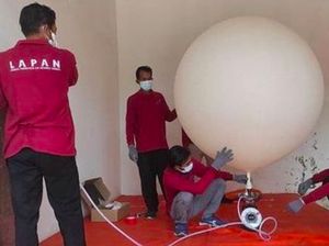 Lapan Amati Ozon Pakai Balon Meteorologi, Apa Itu?