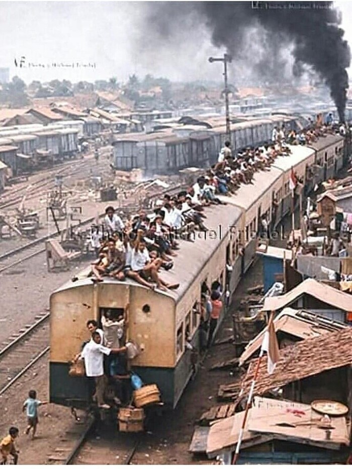 Bikin Nostalgia, Begini Potret Tanah Abang Zaman Dulu