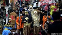 Begini suasana HUT DPD RI ke-17 di Kompleks Parlemen, Jakarta, Jumat (1/10/2021).