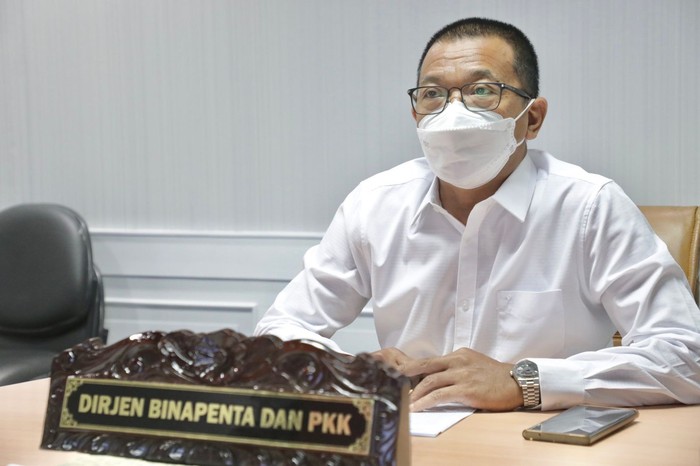 Direktur Jenderal Pembinaan Penempatan Tenaga Kerja dan Perluasan Kesempatan Kerja (Dirjen Binapenta dan PKK) Kemnaker Suhartono