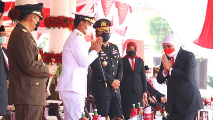Gubernur Khofifah di Hari Kesaktian Pancasila