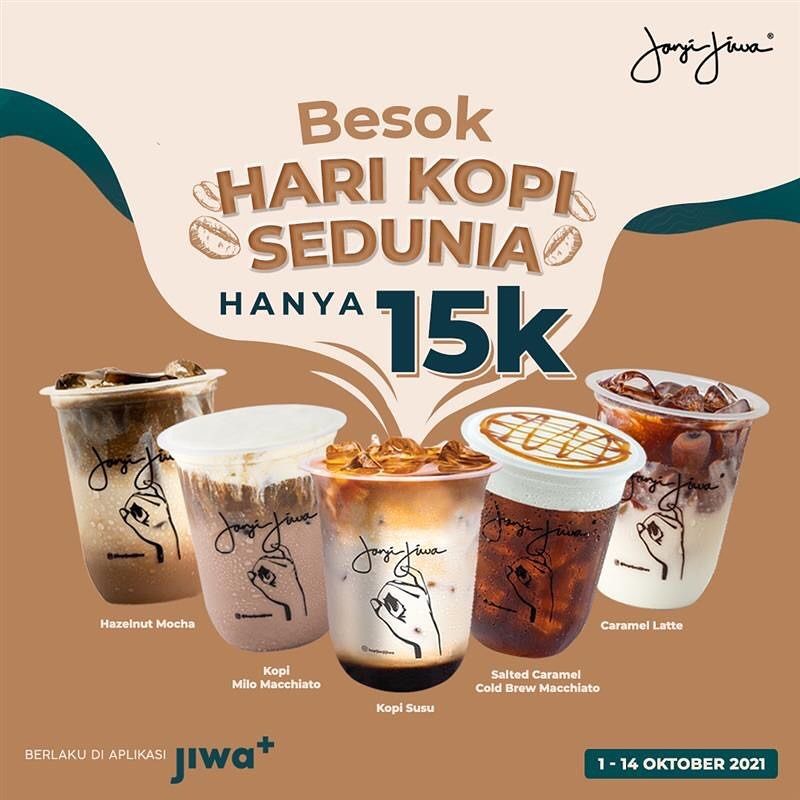 Hari Kopi Sedunia, Nikmati Promo Menarik di 5 Coffee Shop