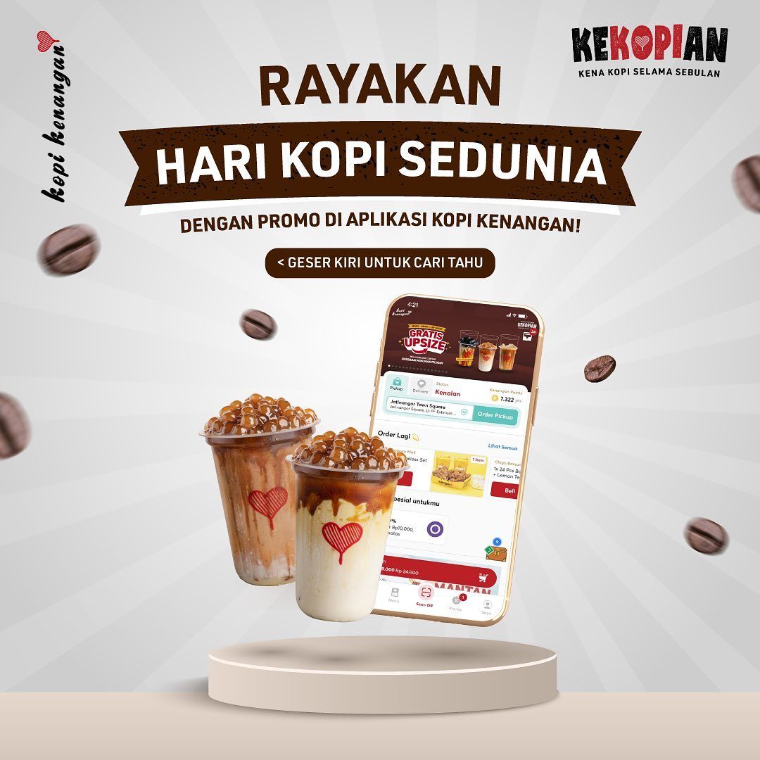 Hari Kopi Sedunia, Nikmati Promo Menarik di 5 Coffee Shop