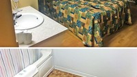Hotel menempatkan wastafel di dalam kamar meskipun ada banyak ruang di kamar mandi. Foto: Brightside/TheLST1982/imgur