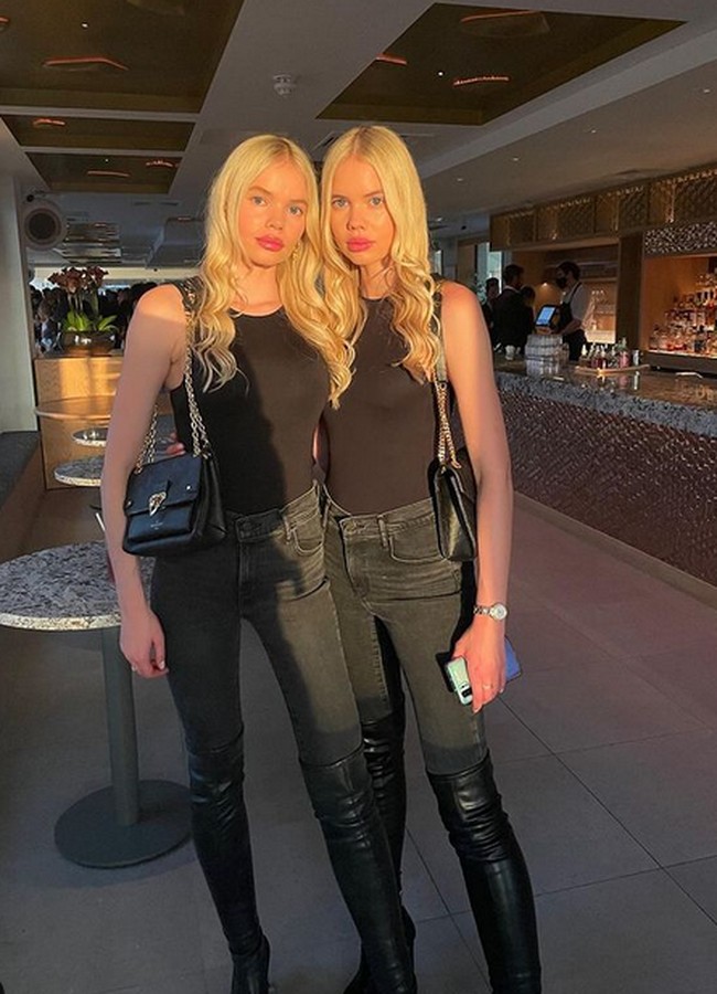 Inka dan Neele telah bekerja untuk berbagai brand ternama, mulai dari LOreal sampai Dior. Si kembar kini berbasis di Milan. Foto: dok. Instagram/@hoepertwins