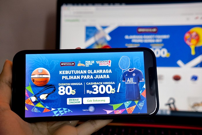 Jadi Mitra Resmi PON XX Papua, Tokopedia Beri Promo Produk Olahraga