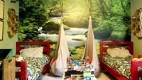 Satu lagi tema hutan untuk anak-anak yang aktif. Foto: Dok. Brightside