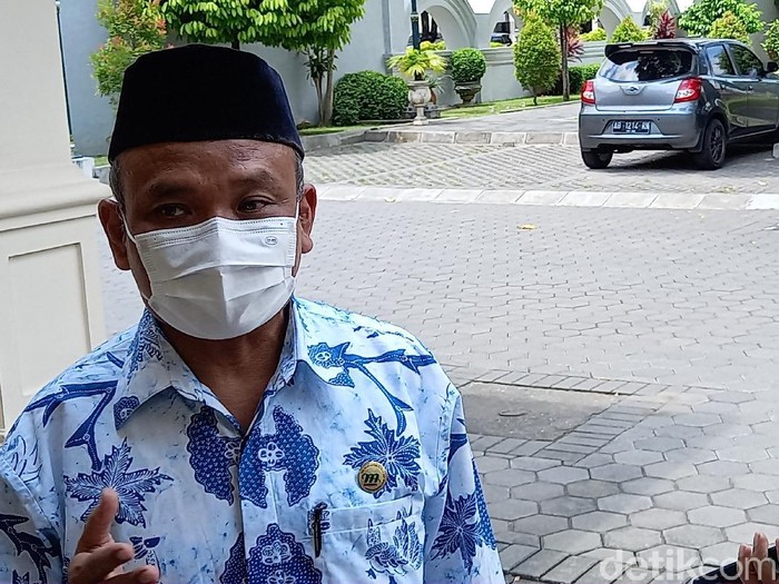Ketua Tim Percepatan Vaksinasi DIY Sumadi, Jumat (1/10/2021).