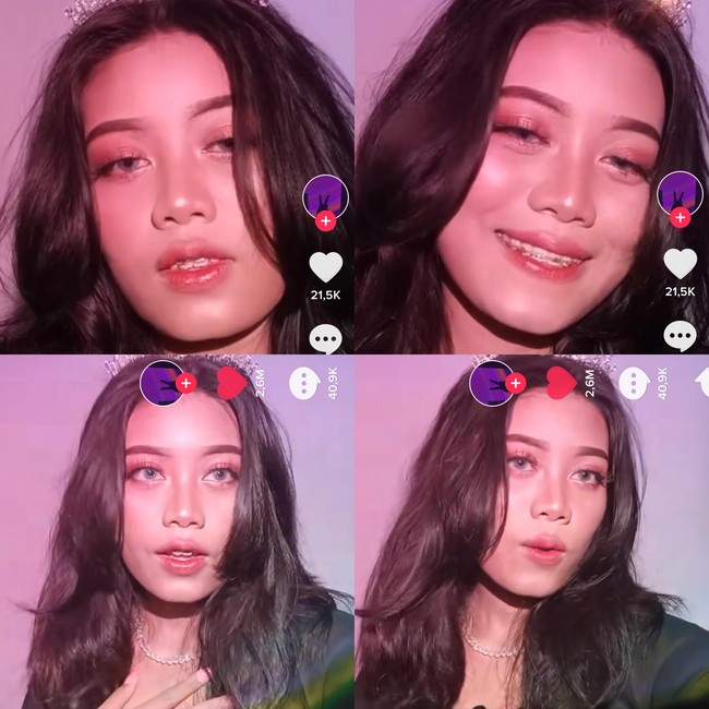 Wolipop sudah menghubungi Prya Arum Budiarti yang mengunggah video tersebut di TikTok. Prya lah remaja yang ada di video transformasi makeup yang membuat netizen terkaget-kaget itu. Piya demikian dia biasa disapa mengaku sudah tertarik dunia makeup sejak masih duduk di taman kanak-kanak. Foto: Dok. Tangkap layar akun TikTok @ashpyxia2.