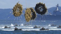 Peringatan Hari Angkatan Bersenjata ke-73 berlangsung di Pohang, Korea Selatan.