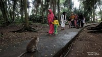 Wisatawan mengunjungi Makam Keramat Solear