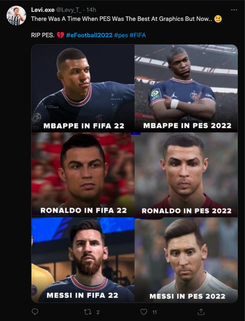 Meme eFootball 2022