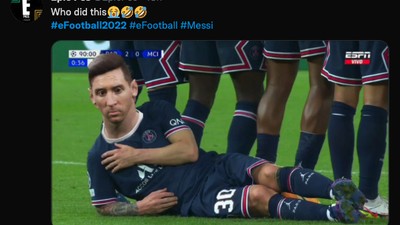 Parah! Messi dan Ronaldo Wajahnya Semrawut di eFootball 2022