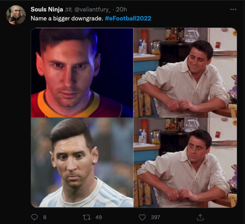 Meme eFootball 2022